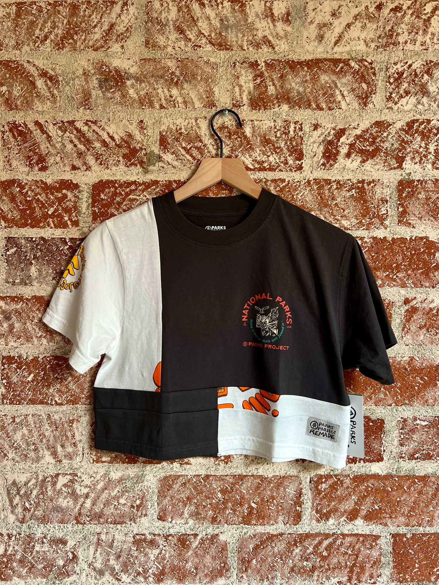 Remade Crop Tee XXXS: Parks Checklist RHCP