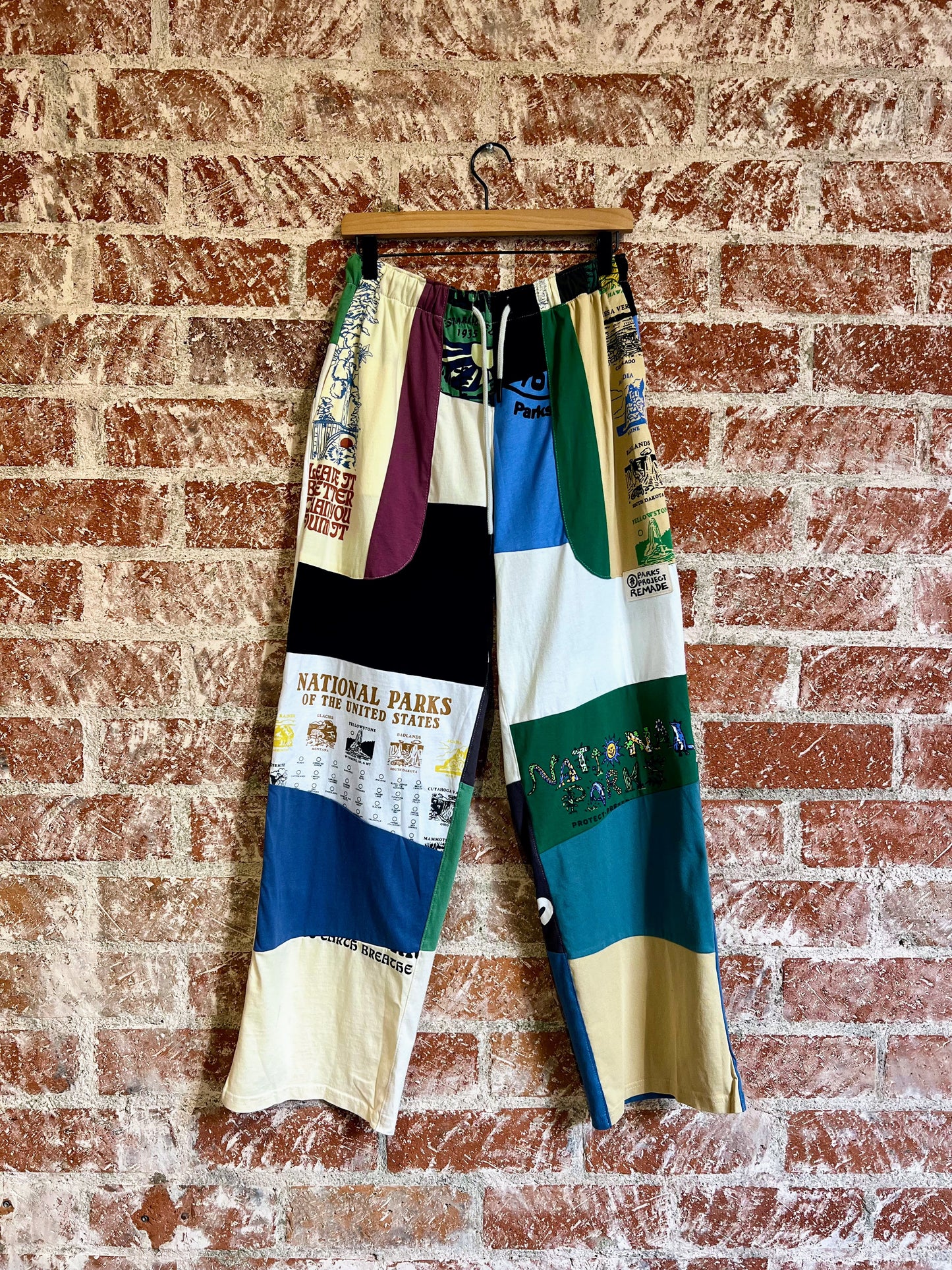 Remade Pants M: National Parks Checklist