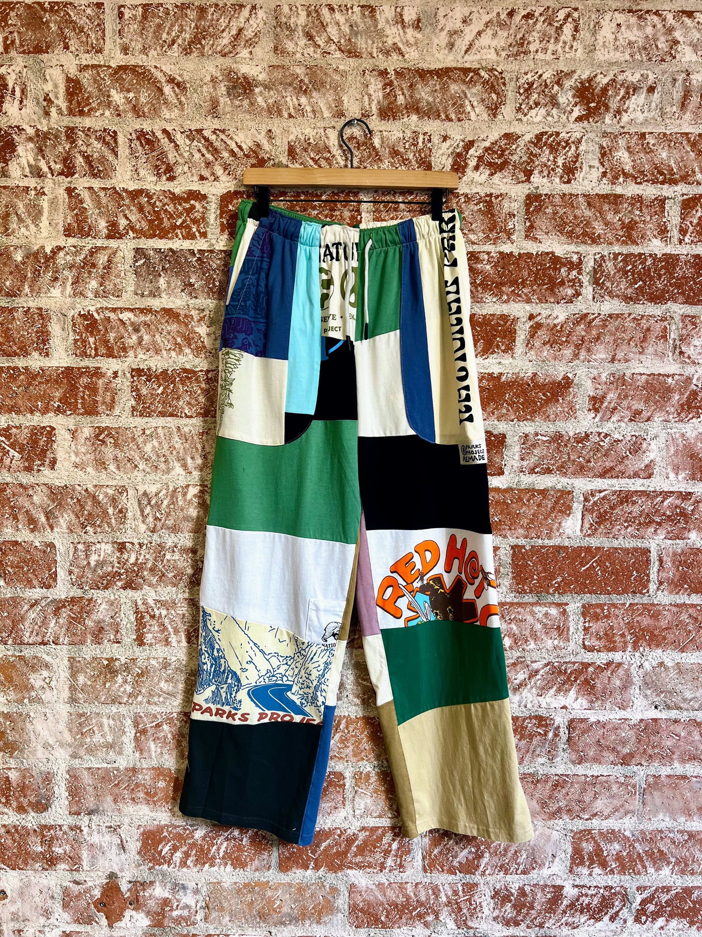 Remade Pants M: Chili Peppers