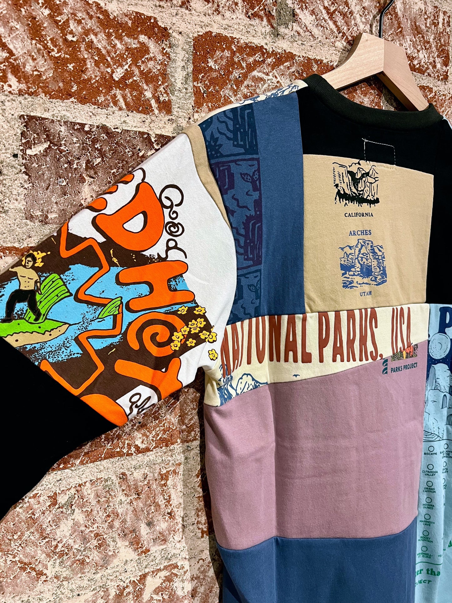 Remade Tee XS: Big Bend