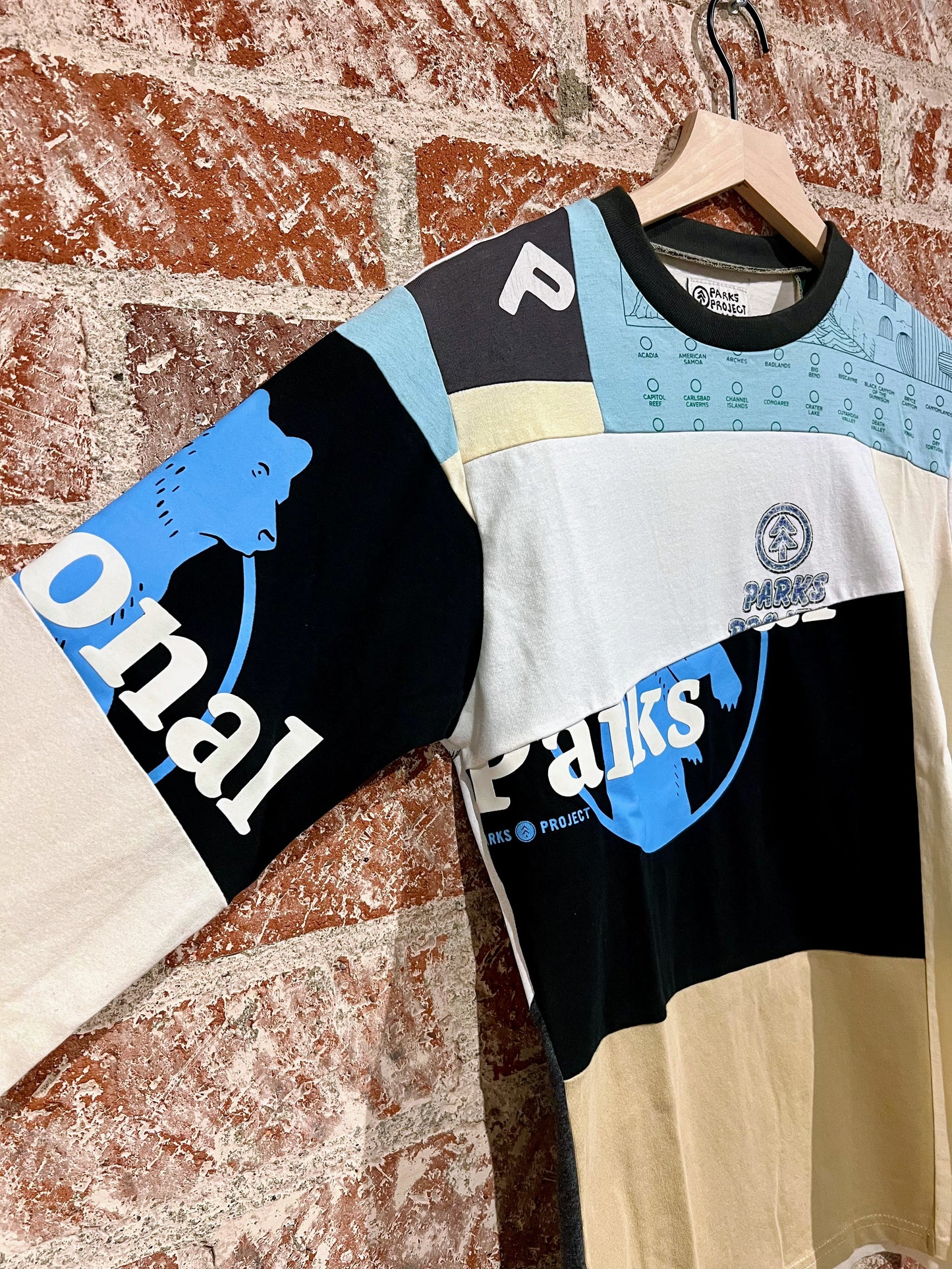 Remade Tee XS: Parks Checklist Blue