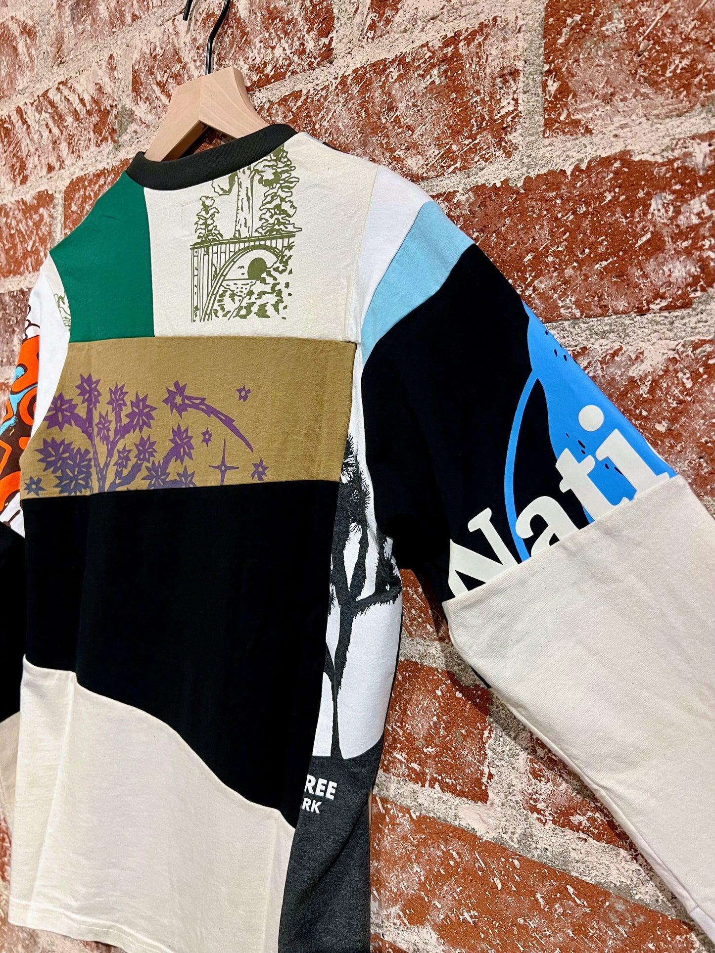 Remade Tee XS: Parks Checklist Blue