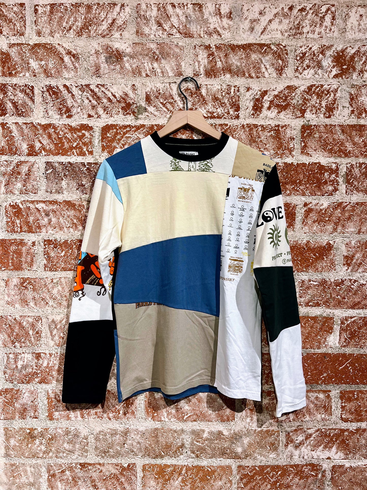 Remade Tee XS: Love Nature Cream
