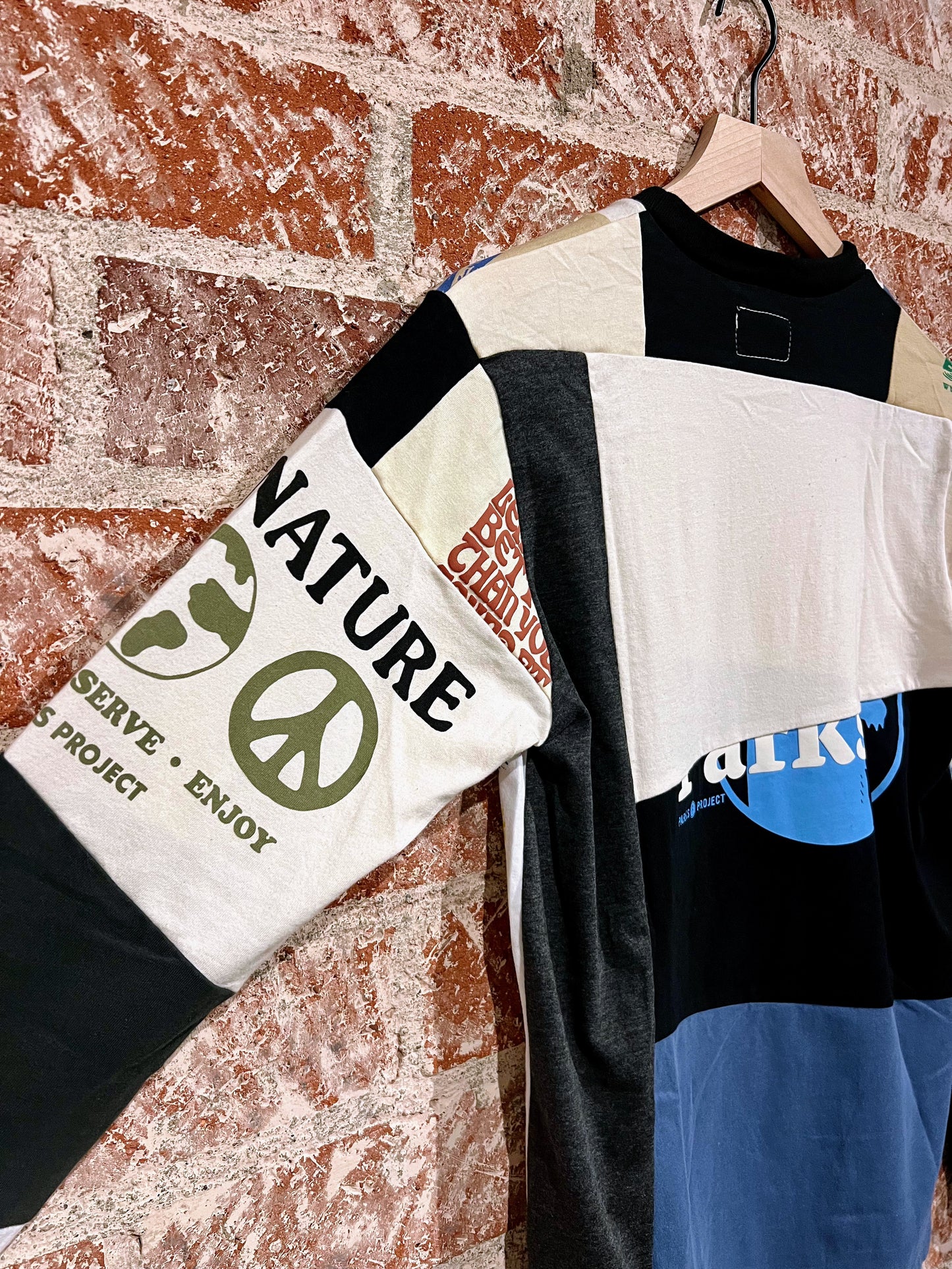 Remade Tee XS: Love Nature Cream