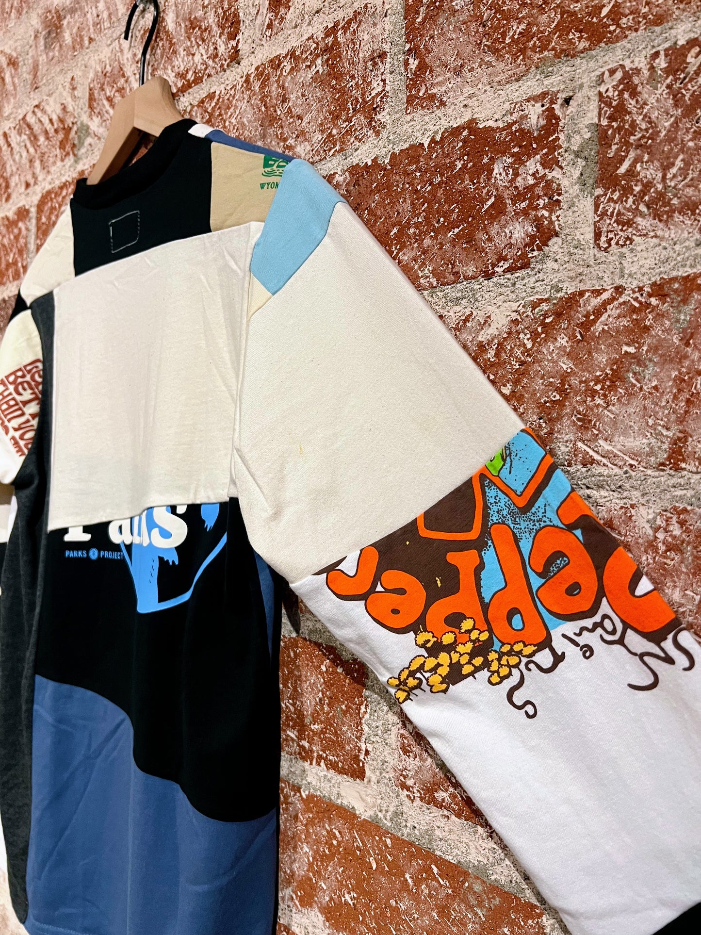 Remade Tee XS: Love Nature Cream