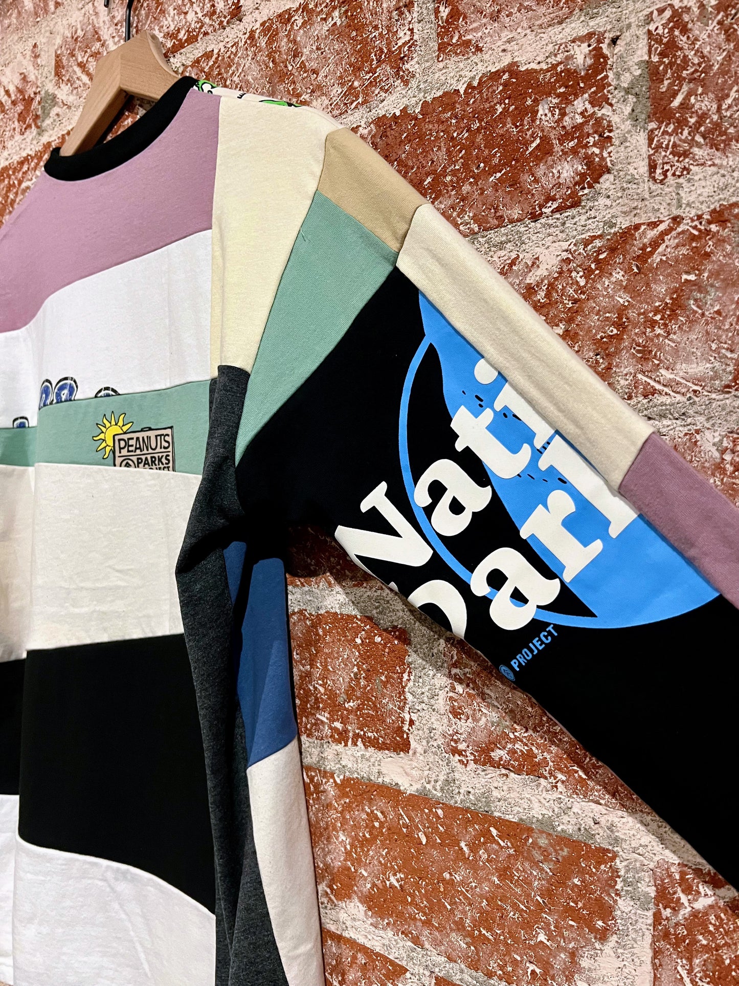 Remade Tee S: National Parks Pictographs Beige
