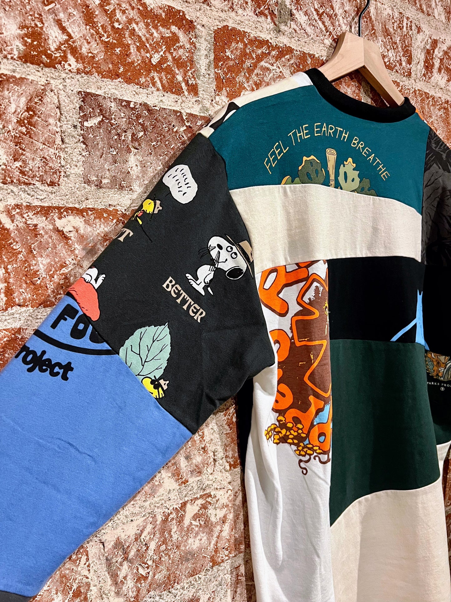 Remade Tee L: Feel the Earth Breathe