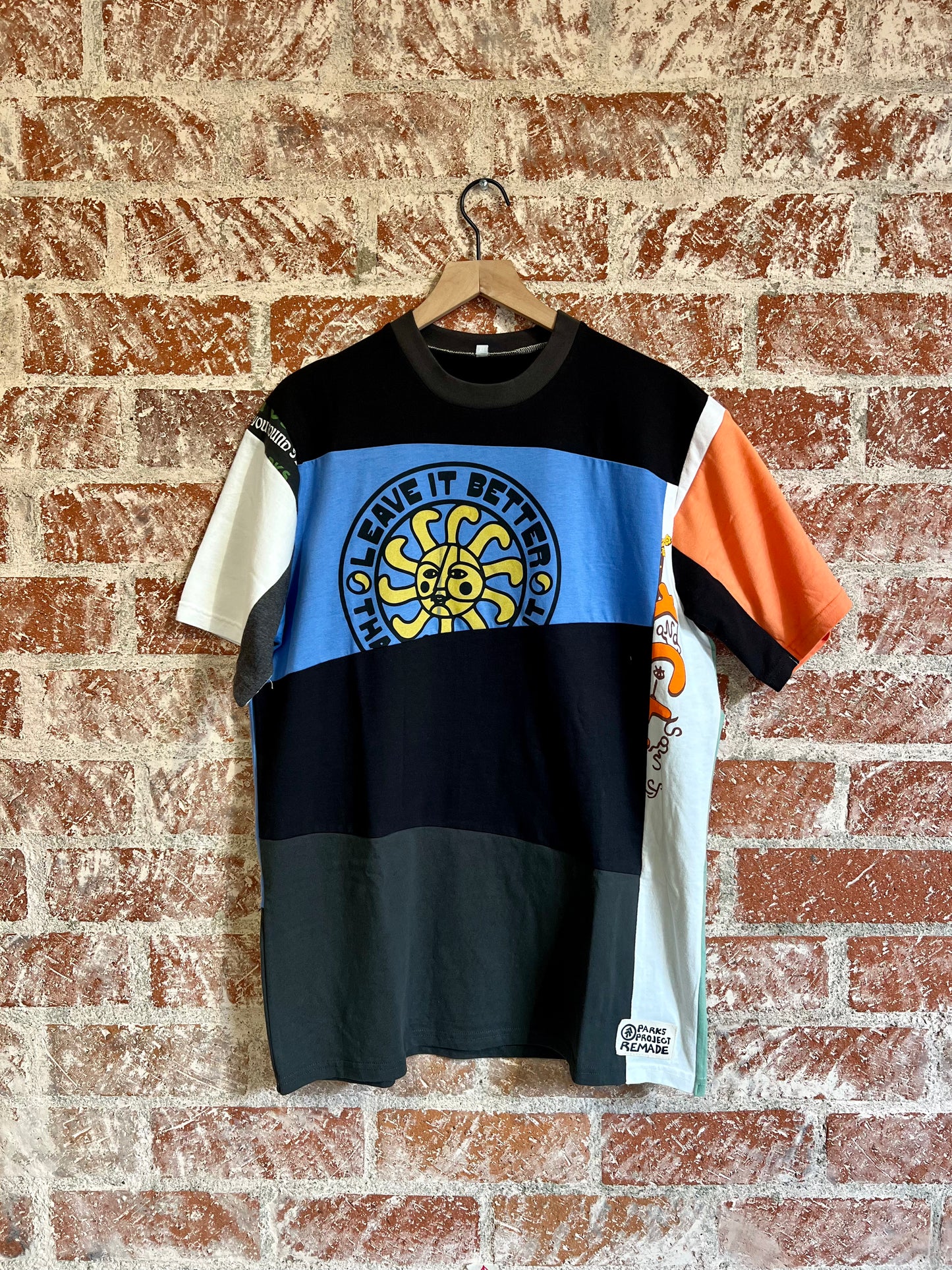 Remade Tee XL: Leave it Better Blue