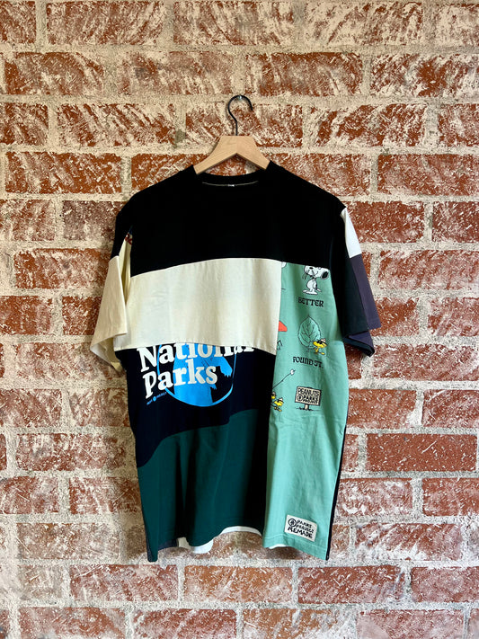 Remade Tee XL: Peanuts Parks