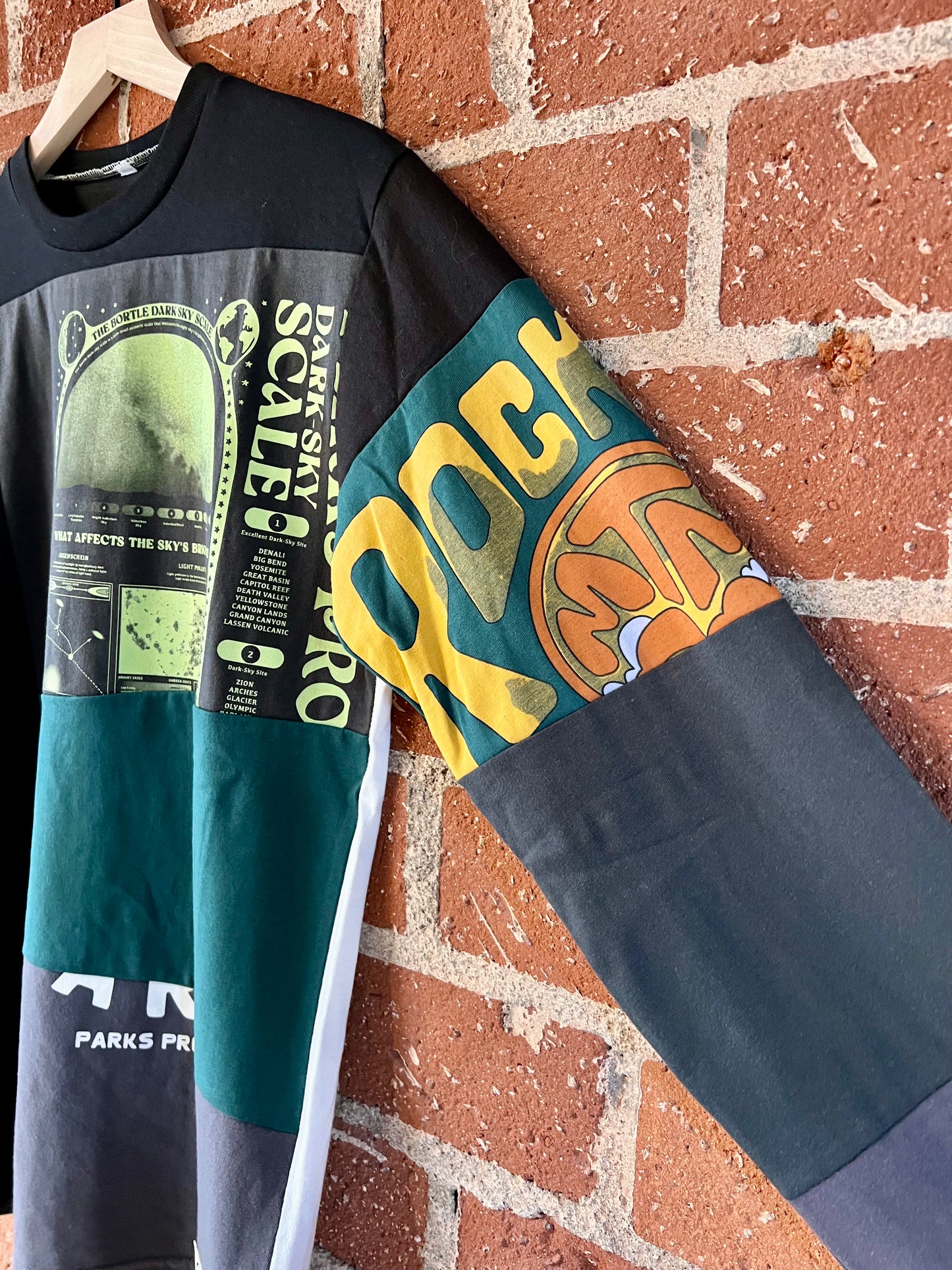 Remade Tee M: Dark Sky Scale