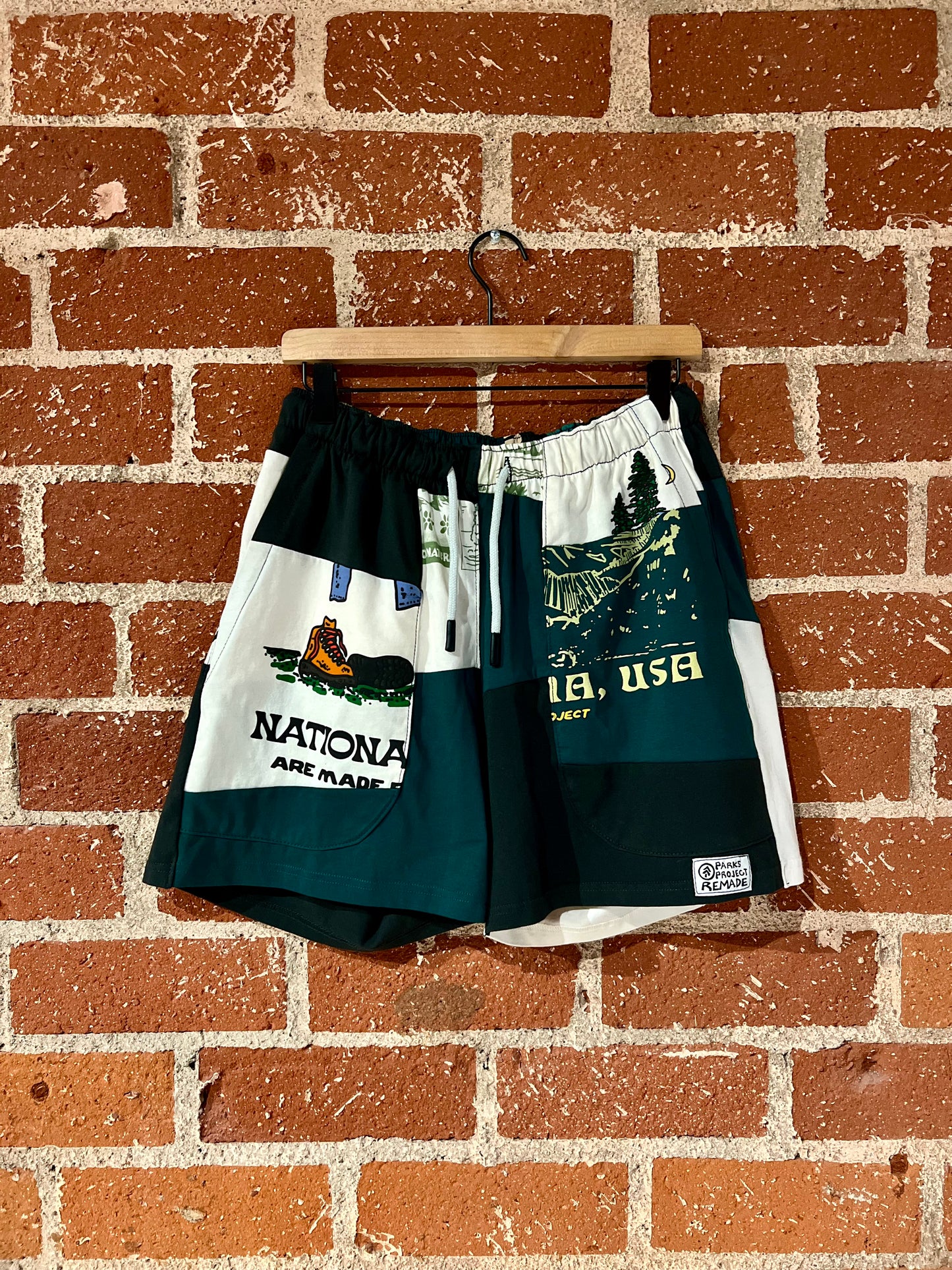 Remade Shorts M: USA Nation