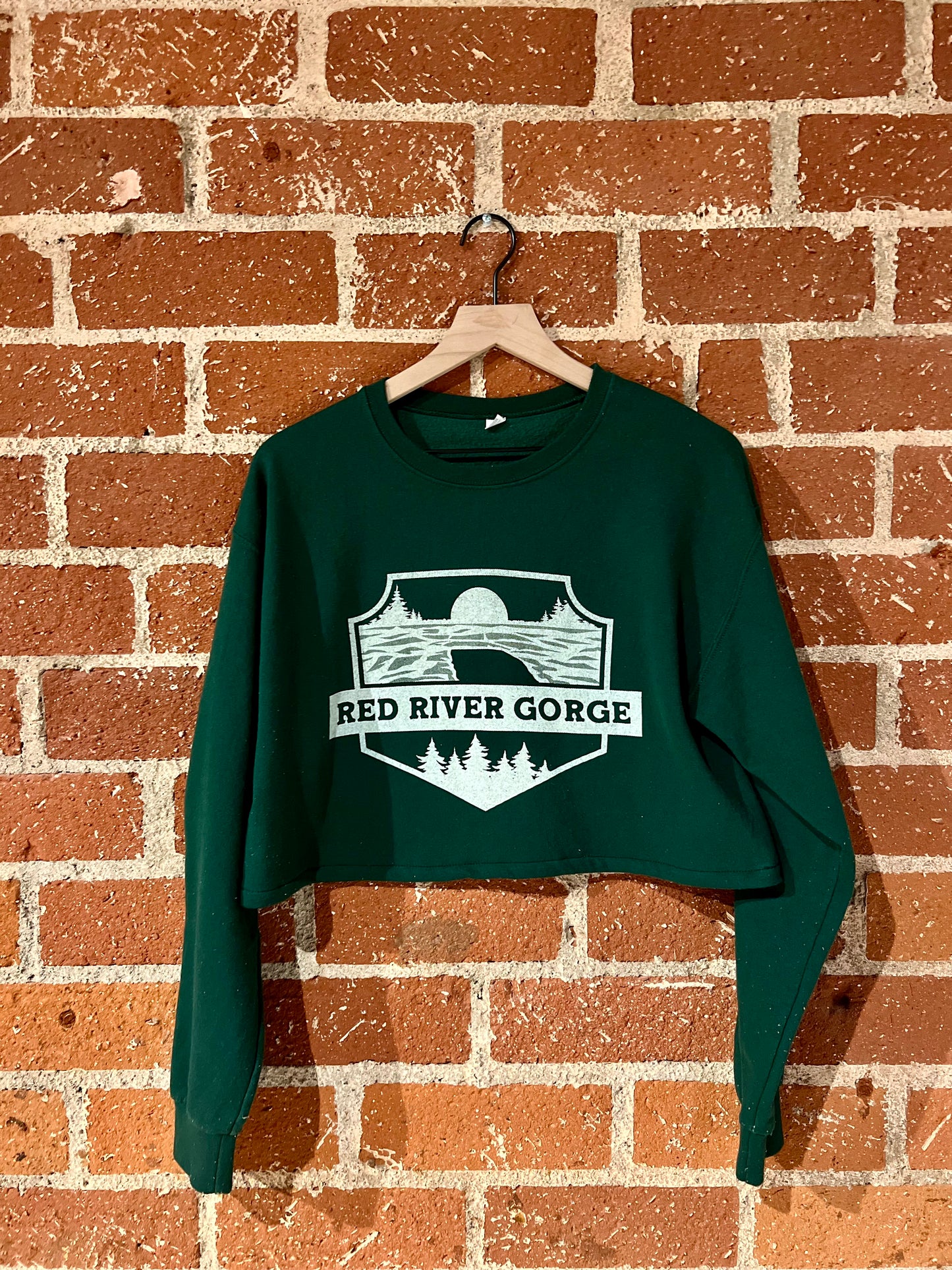 Vintage Cropped Crew M: Red River Gorge