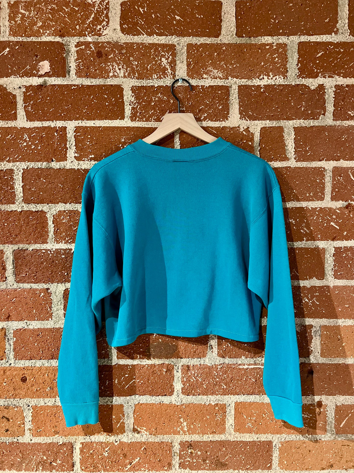 Vintage Cropped Crew M: Boulder, Colorado