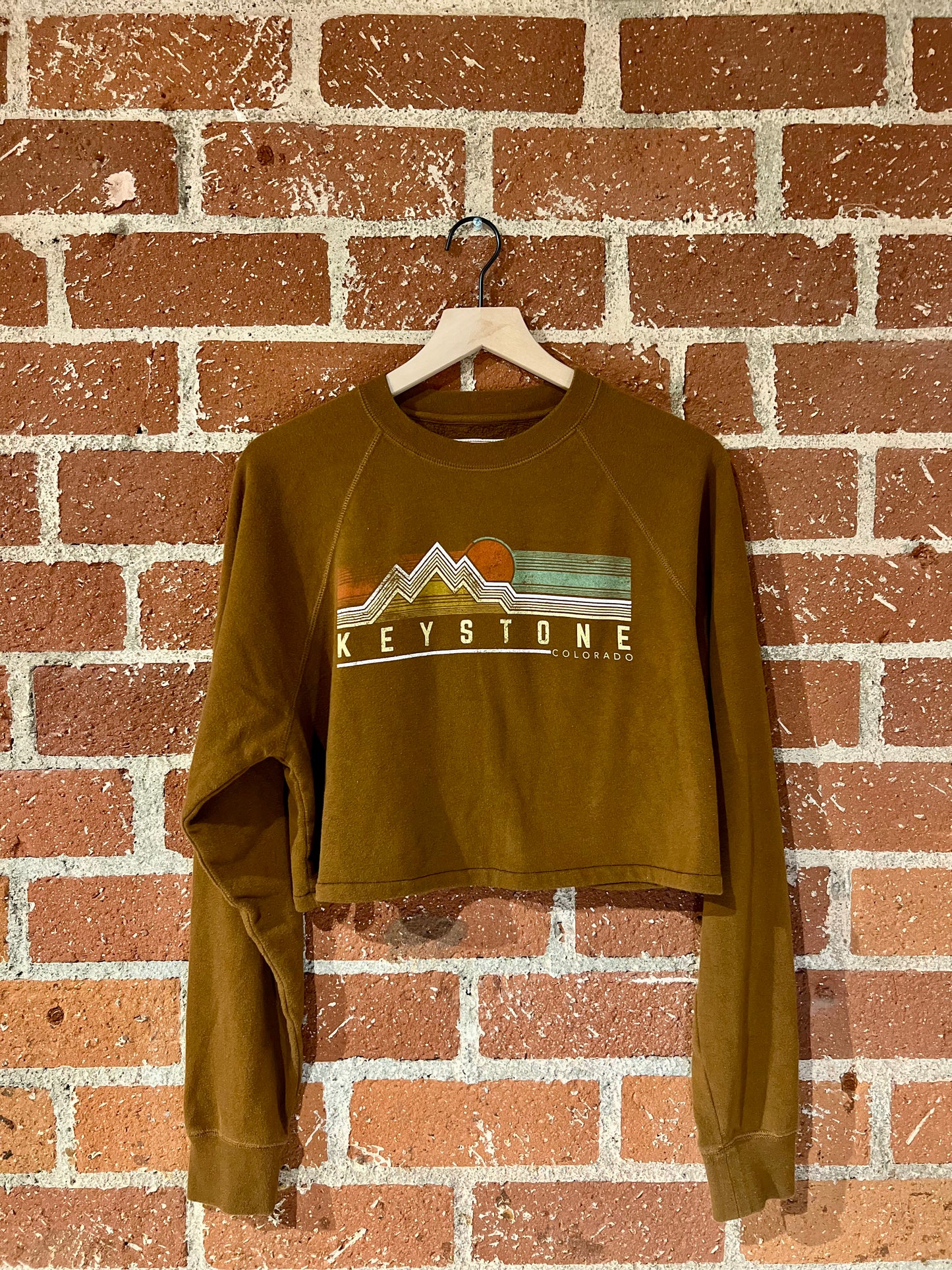 Vintage Cropped Crew L: Keystone
