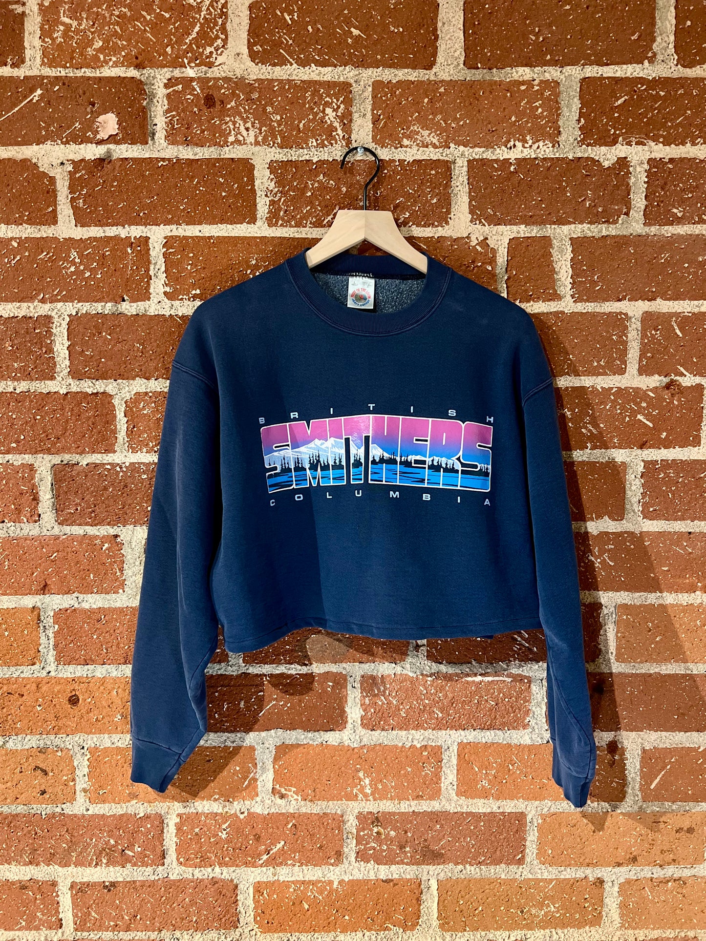 Vintage Cropped Crew L: Smithers, B.C.