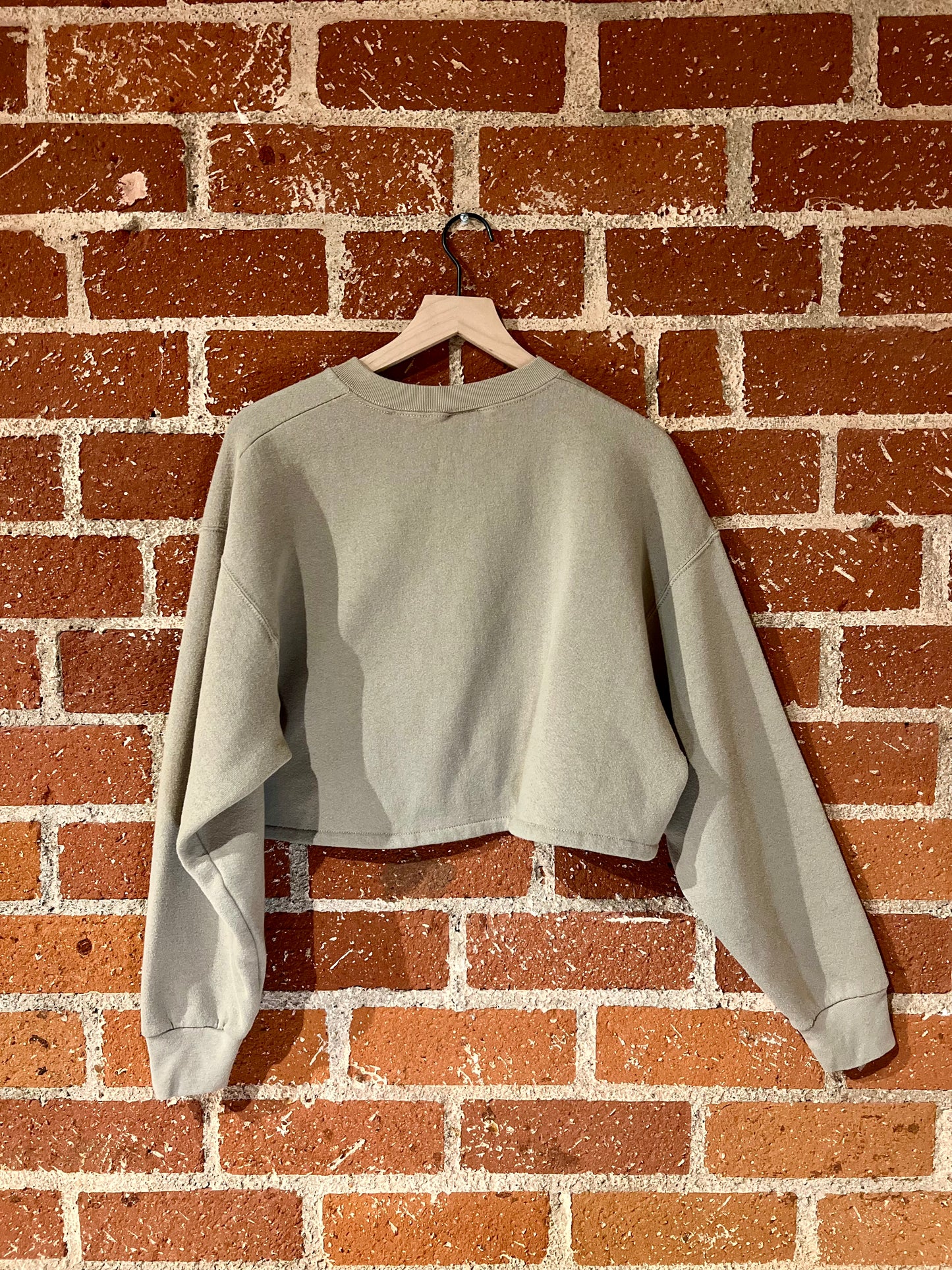 Vintage Cropped Crew XL: Rocky Mountain National Park