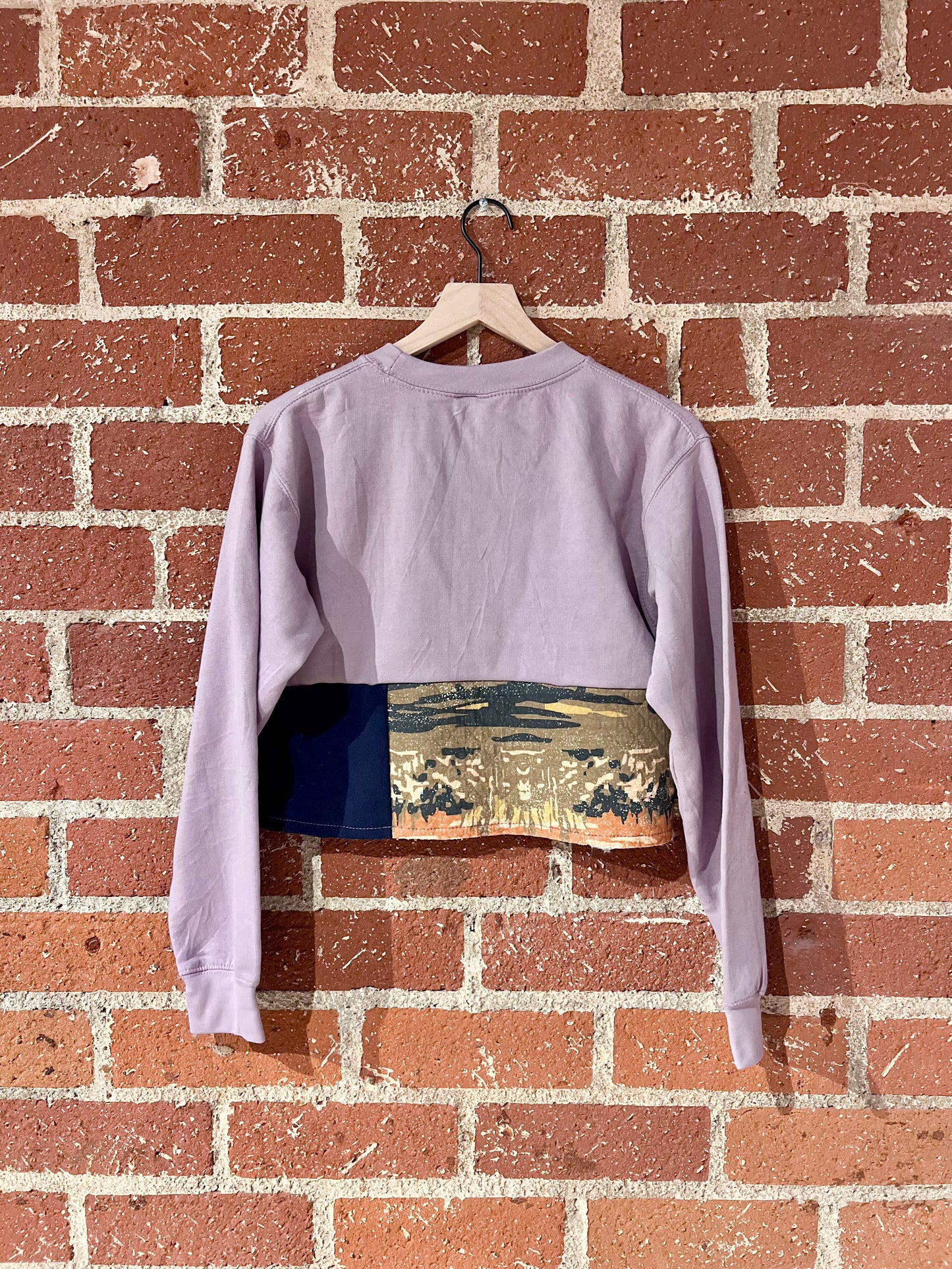 Vintage Remade Cropped Crew XS: Winter Park