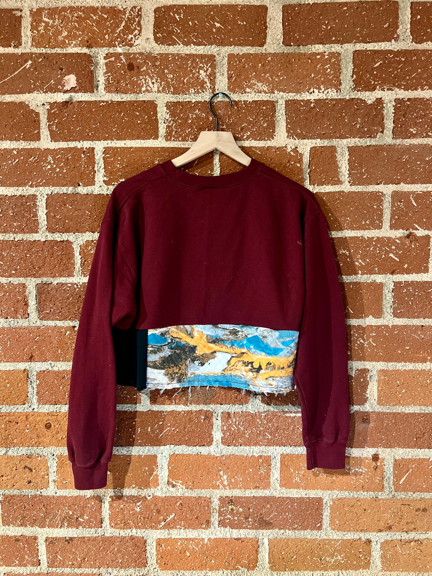 Vintage Remade Cropped Crew M: Tombstone, AZ