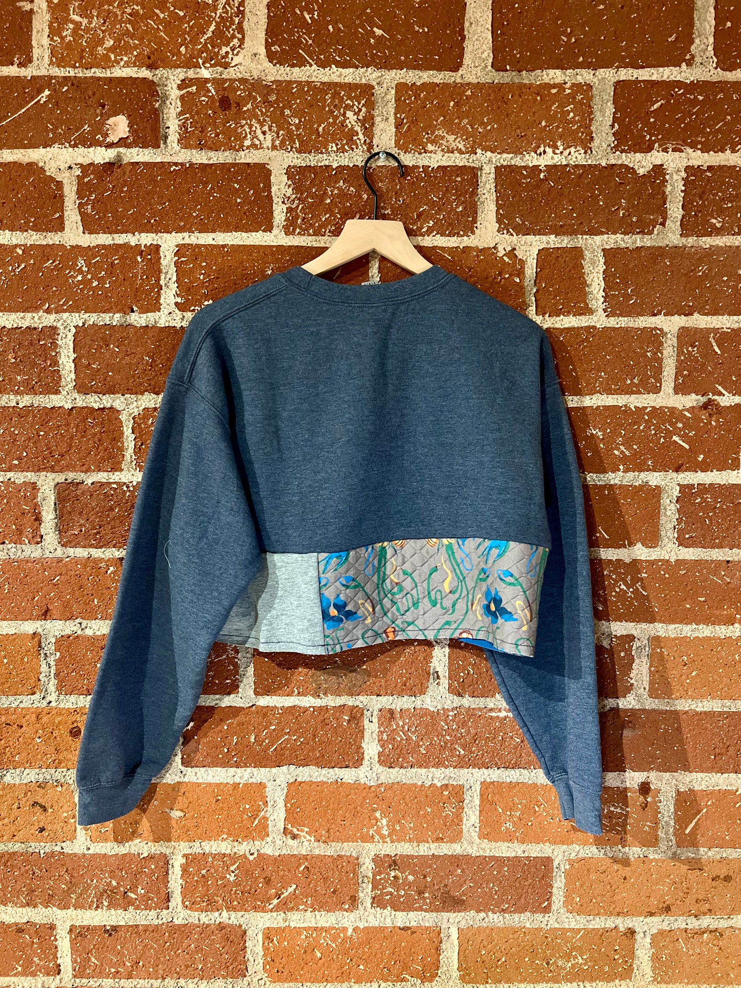 Vintage Remade Cropped Crew M: Red Rock Country, Sedona