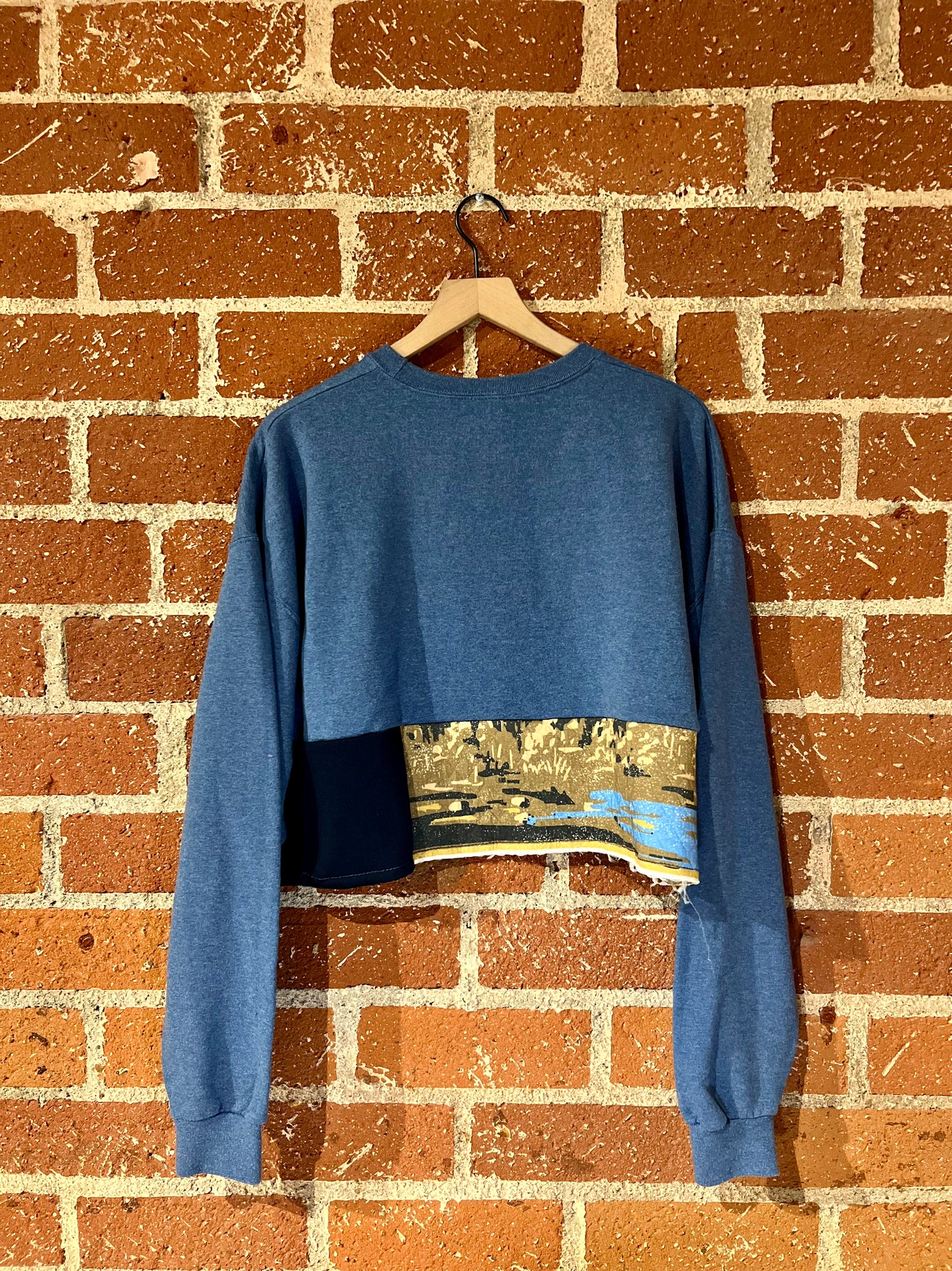 Vintage Remade Cropped Crew XL: Shenendoah