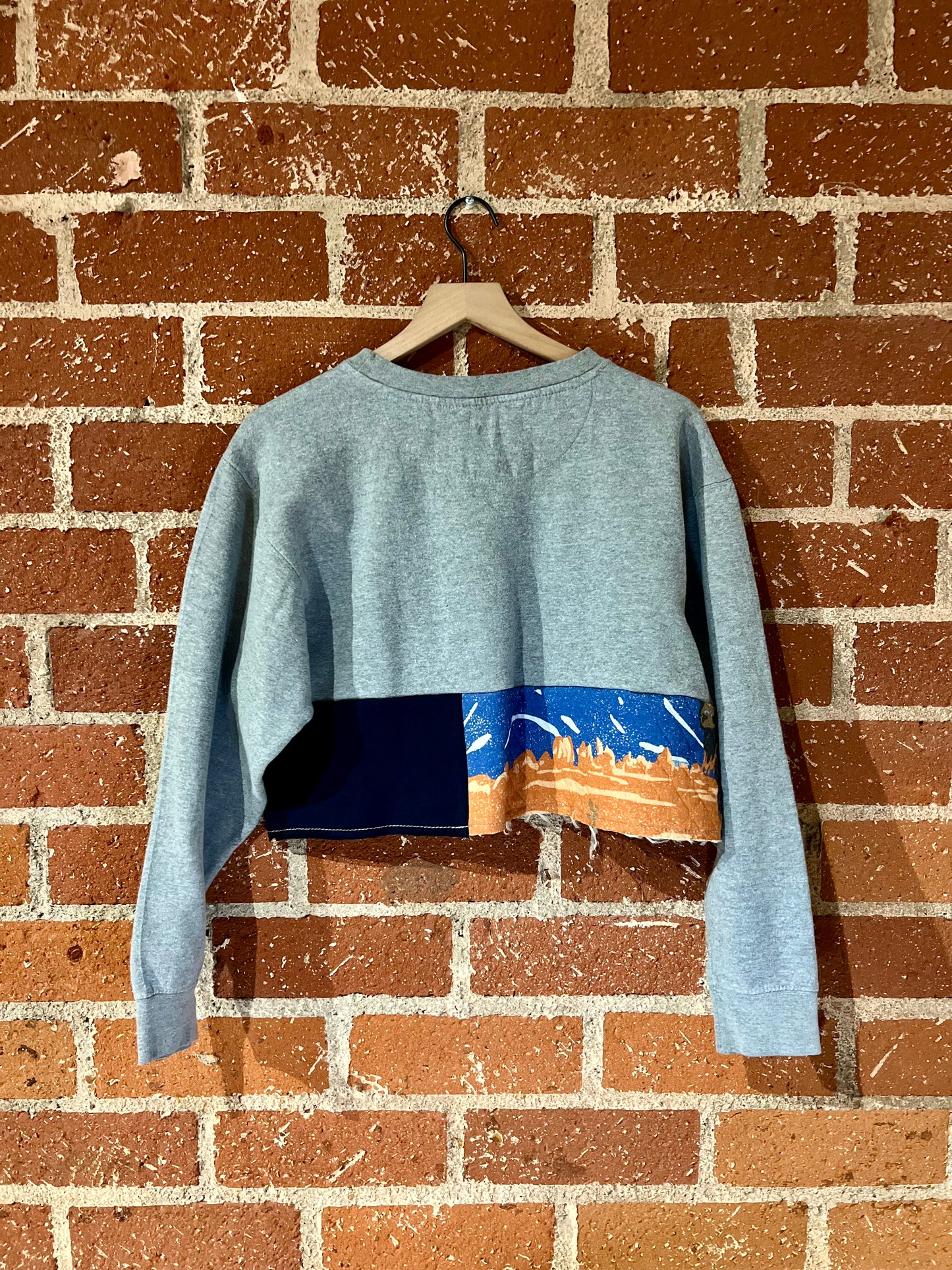 Vintage Remade Cropped Crew XL: Lahaina, Maui