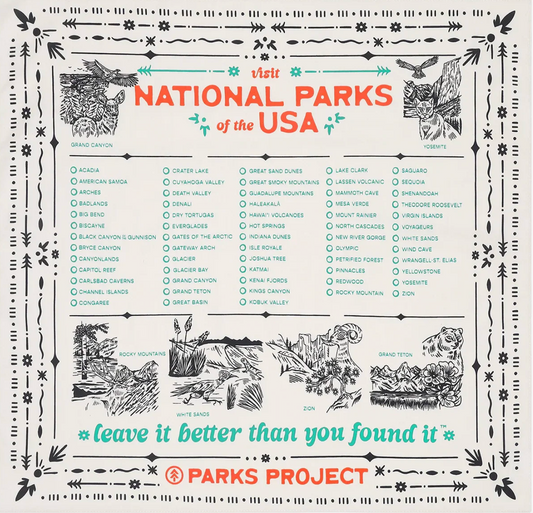 National Park Naturalist Bandana