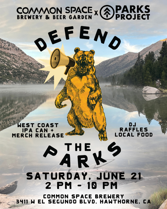 Common Space Brewery x Parks Project Beer Release